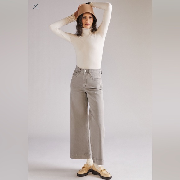 Maeve Lily Wide Leg Jeans Anthropologie - Picture 1 of 8